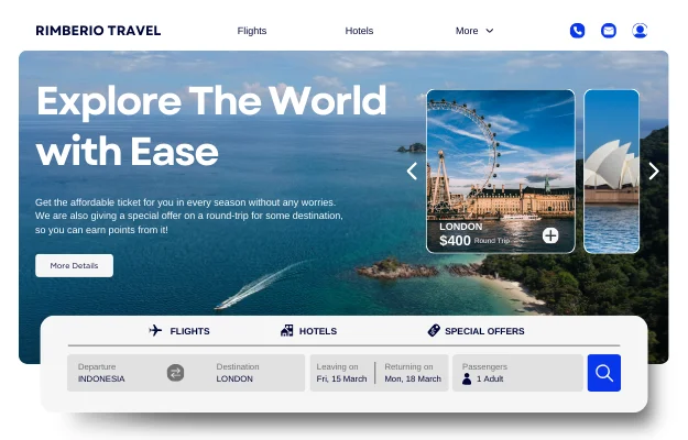 website design and develepment in morocco project 3